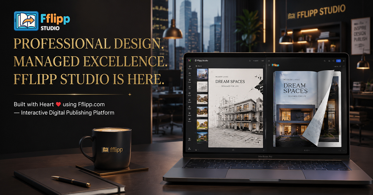 Professional Design Meets Interactive Excellence: Introducing Fflipp Studio